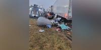19-year-old dies after pickup truck strikes Colorado State Patrol vehicle, semi on I-70 east of Byers