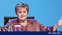 Global economy weathers shocks, but risks mount: IMF