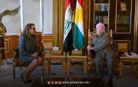President Barzani Thanks the United States for Supporting the Kurdistan Region in the War Against ISIS