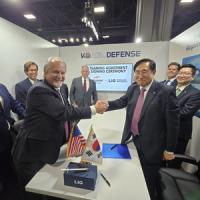 LIG D&A and Firehawk Sign Teaming Agreement at the U.S. AUSA Exposition