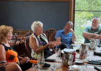 Ludlow Rotary Club learns about the sport of dog tracking