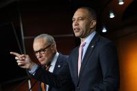 Democrats aiming for control of Congress vow action on healthcare, cost of living, Iran war