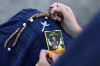 Vatican says Pope Leo XIV walking in his hospital room, recovering as expected after lung cancer surgery