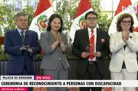 Peru: President Fujimori announces 100,000 new Contigo program beneficiaries