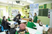 Ashgabat Schoolchildren Celebrate World Migratory Bird Day