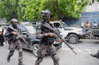Private security contractors join Haitian police in fight against gangs