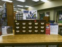 Oklahoma Center for the Book celebrates National Library Week with Library of Congress Card Catalog Kiosk at Bristow Library