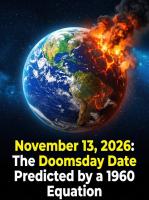 Scientists Predicted Nov13, 2026 Will Be Doomsday