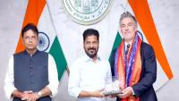 Telangana CM assures UK investors of policy continuity, growth focus