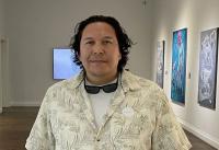 Jonathan Thunder Encourages Students to Find Their Own Voice Through Art
