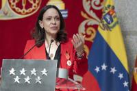 Machado Leads Venezuela Presidential Poll With 52% as U.S.-Backed Election Talks Resume