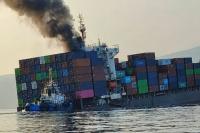 Iran Claims Containership Hit Mine and Sank in Strait of Hormuz