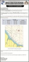 Ministry of Public Utilities and Aviation (MARAD) – Notice to Mariners – No. 174 (2026) Offshore Guyana