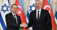 Israel’s President Herzog Meets Azerbaijan’s Aliyev, Pushes to Deepen Strategic Ties