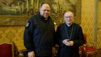 Stefanchuk discusses Pope's visit to Ukraine with Vatican Secretary of State