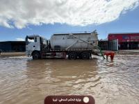 Tripoli still clearing up after dramatic rainfall led to flooding of roads, homes and commercial premises