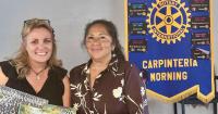 Author speaks to Rotary Club Morning