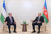President Ilham Aliyev met with President of Uzbekistan-