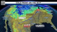 Houston’s first “real” cold front blasts through Friday