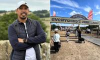 Pastor, 41, hit by falling 'Everything's Unmissable' sign at Christian music festival died of blunt force trauma, inquest reveals as wellwishers raise nearly £250,000 for his family