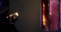 Tear gas, fires and clashes as anti-government unrest escalates in Albania, in photos
