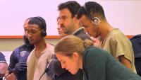2 men accused of stabbing off-duty NYPD detective plead not guilty in Bronx court