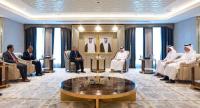 AL MURAIKHI BIDS FAREWELL TO MAURITANIAN ENVOY
