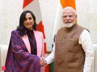 Canadian FM Anita Anand meets PM Modi