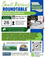 Bladen Community College to host small business insurance workshop Oct. 26