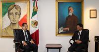 Mexican Chamber of Deputies President receives Sahrawi Foreign Minister