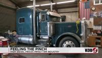 Rise in diesel prices doubling costs for local businesses