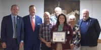 Grafton City Hospital receives WV Centurion Chamber of Commerce award