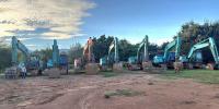 Authorites Seizes 23 Excavators in Two Illegal Gold Mining Raids in Vientiane