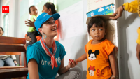 Katy Perry has supported UNICEF’s global child welfare efforts since 2013