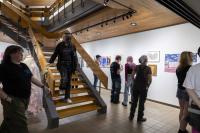 Student creativity celebrated at art show reception