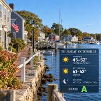 Rhode Island Weather for October 15, 2026