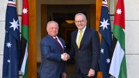 A king's first Australia visit in a decade strengthens ties. But a bigger challenge looms