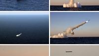 North Korea test-fires submarine-launched cruise missiles am...