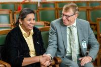 Indian scientist and Ukrainian athlete given Latvian citizenship by Saeima