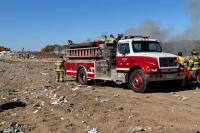 Michigan landfill fire scorches 1.5 acres after lithium-ion batteries in household trash ignite