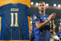 Dzeko’s Farewell Match Jersey sold in Humanitarian Campaign