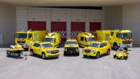 Abu Dhabi Police respond to fire at Hudayriyat Beach