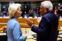EU leaders kick off summit with wrangles over high energy prices and spending