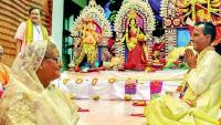 Bangladesh Prepares for Durga Puja Amid Minority Security Concerns Raised by Sheikh Hasina