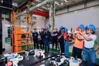 Foreign Media Journalists Explore Transformation of Jinan's Traditional Industrial Zone