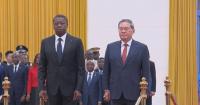 Chinese premier holds welcome ceremony for Togo's president of Council of Ministers
