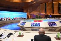 WATCH: Iran and Turkish delegates walk out of Herzog speech at Azerbaijan summit