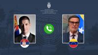 Đurić Holds Talks with Venezuelan Foreign Minister