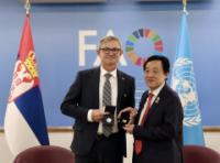 Glamocic: Serbia maintains excellent cooperation with FAO