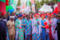 Oluremi Tinubu inaugurates 50 CNG buses, launches economic empowerment in Edo